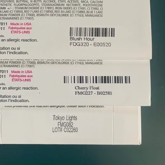 Color Street BLUSH HOUR Nail Wrap Bundle of 3 brand new unopened - Picture 2 of 4